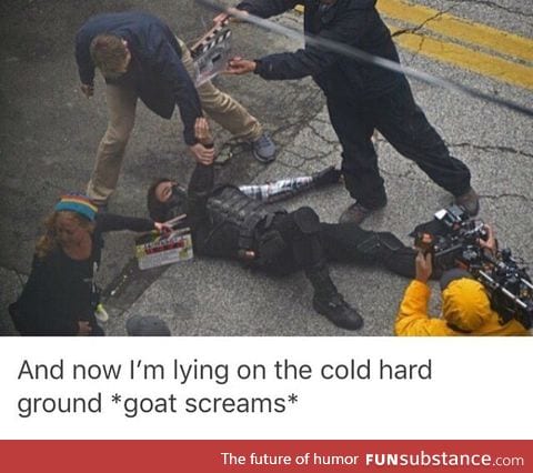 *goat screams*