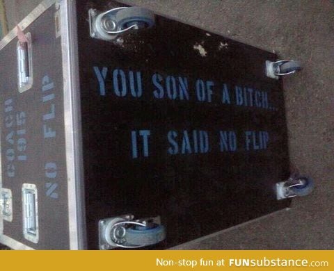 You had 1 job