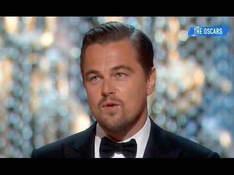 Leonardo DiCaprio Wins The Oscar For Best Actor!