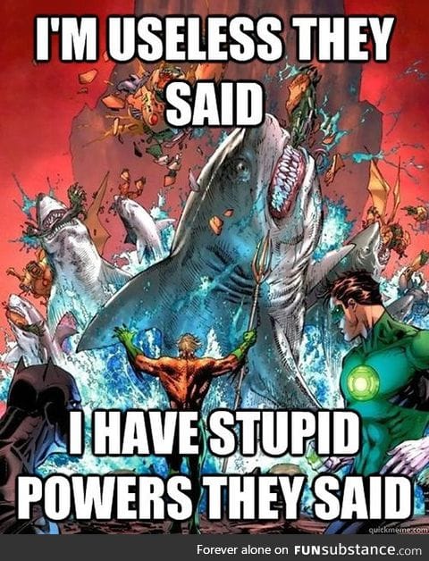 Angry Aquaman