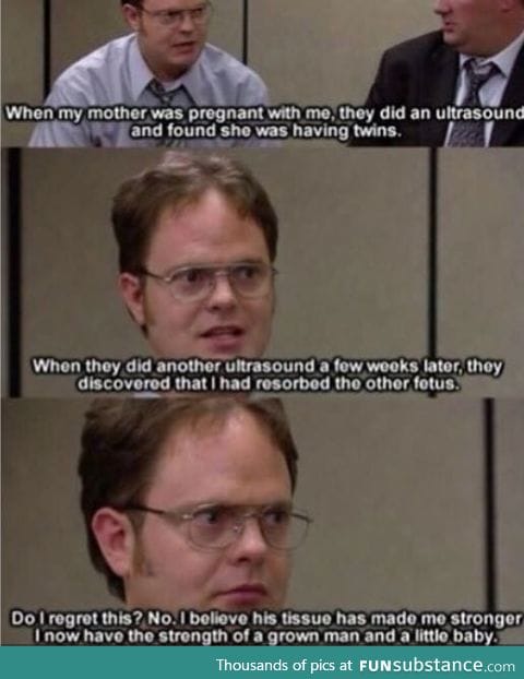 Dwight is such a badass!
