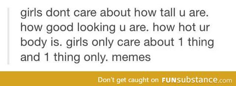 Girls love memes