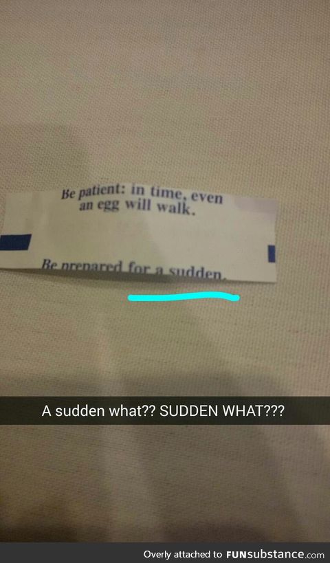 The suspense is killing me