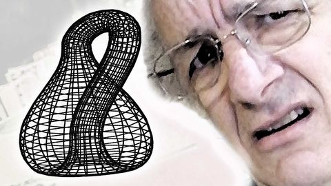 The man with 1,000 Klein Bottles UNDER his house