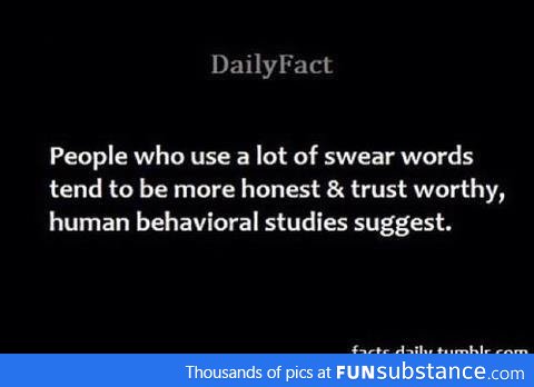 We Should Swear More Then