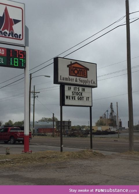 No kidding?