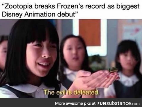 Zootopia breaks Frozen's record