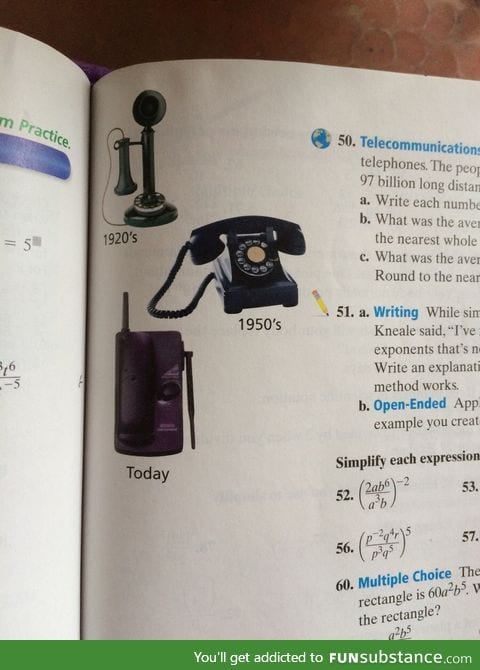 How to tell if your math book is outdated