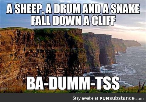 The most legit Ba-Dumm-Tss