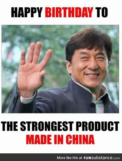 Happy birthday Jackie Chan