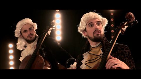 Beethoven and Zeppelin on Cellos