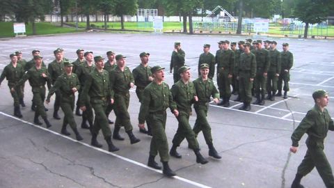 Strict Russian army training; unbelievable barbarity