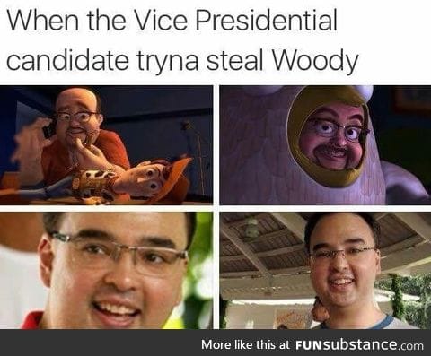 He can steal my Woody anytime (Alan Peter Cayetano)