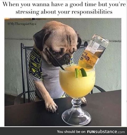 Having a good time