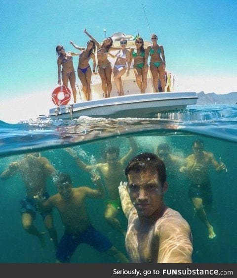 Epic selfie