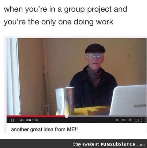 Group projects are the worst.