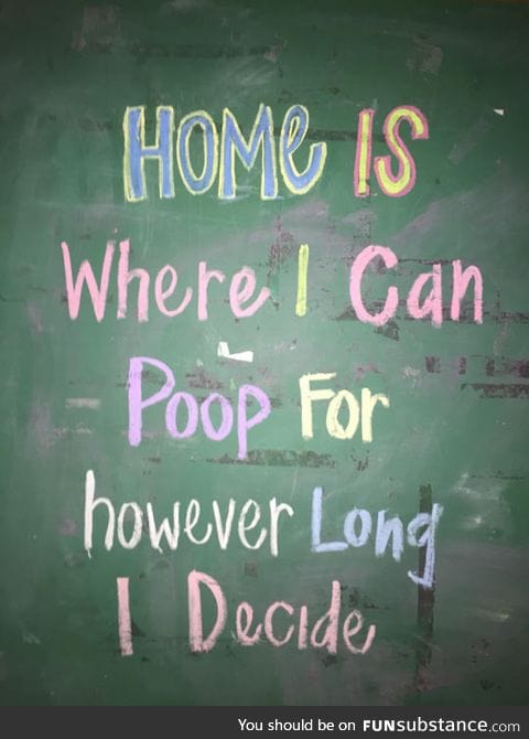 No place like home