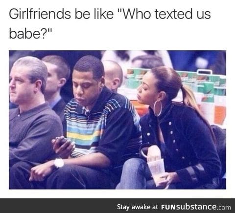 Who texted us
