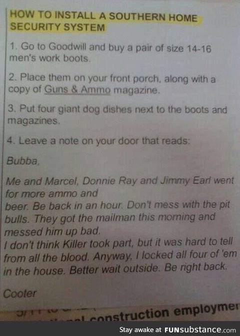 Southern security system