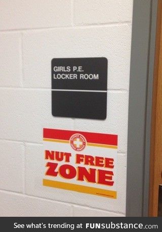 Nut free zone!