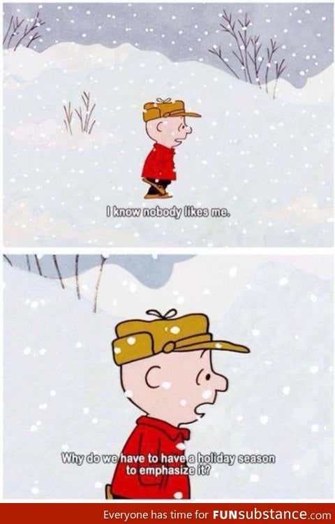 Charlie Brown speaks the truth