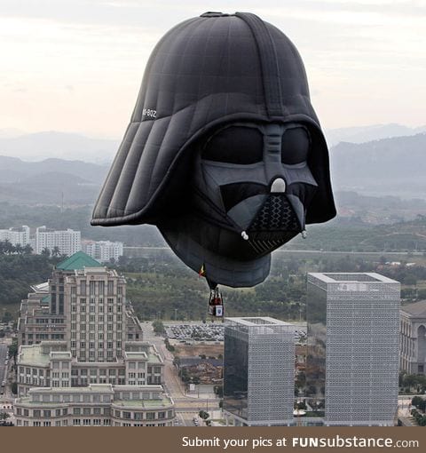 Darth vader hot air balloon