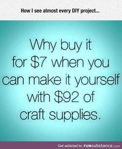 Every diy project ever