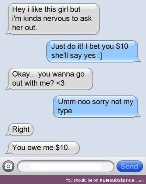 That's how you earn money