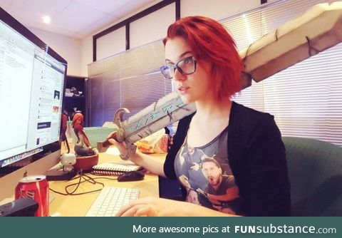 When you have to work, but you have to fight at 4pm