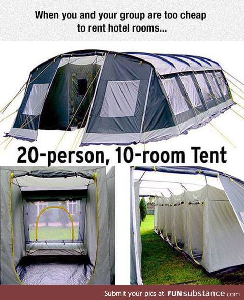 Would actually be awesome to stay in one of these with friends