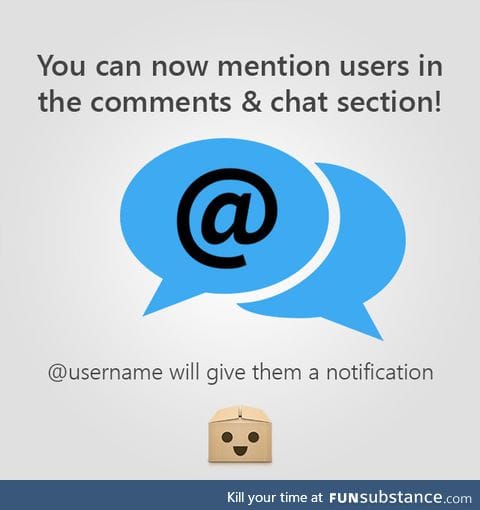 New @ Mention Feature!