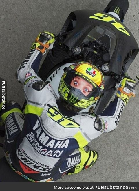 Valentino Rossi helmet