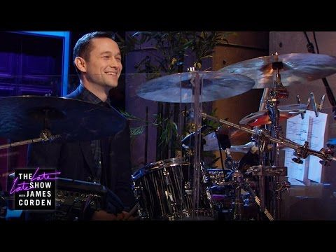 Joseph Gordon-Levitt can definitely play the drums