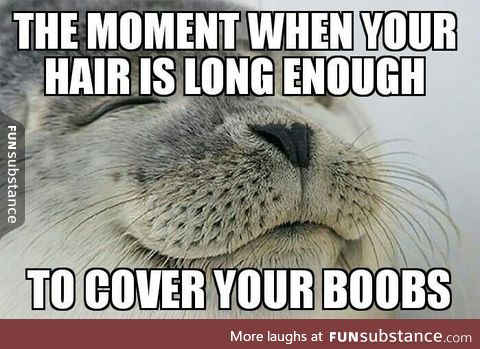 Long hair