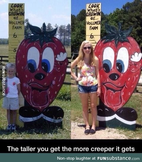 The taller the creepier