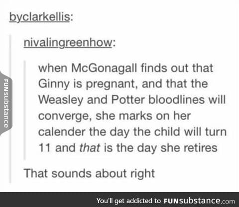 I don't think any professor is really prepared for that.