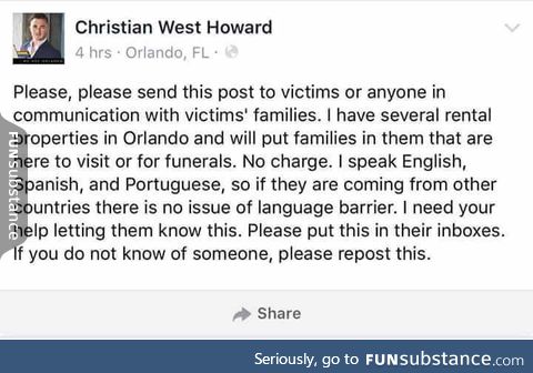 Good people in the world give me hope in times like these