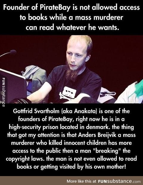 He Can't Read Books But A Mass Murderer Can