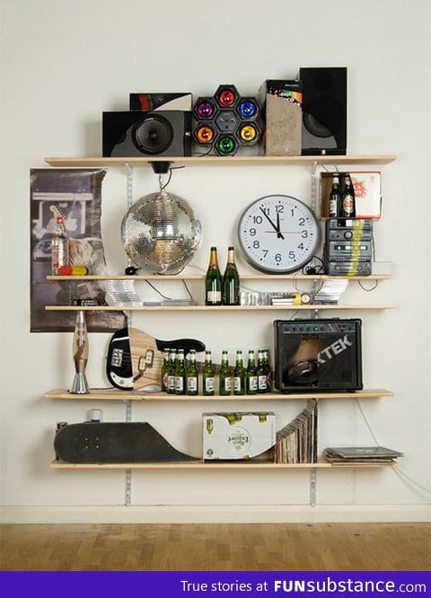 Neat way to organize your stuff