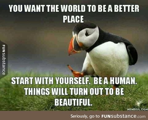 Stop complaining people