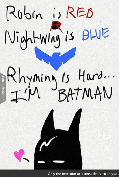 Rhyming is not easy