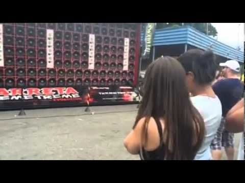 Wall of bass - the biggest bass you'll ever see