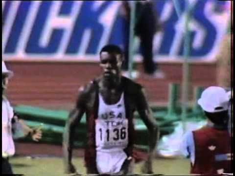 Guy breaks the world record for long jump right after someone else breaks the record