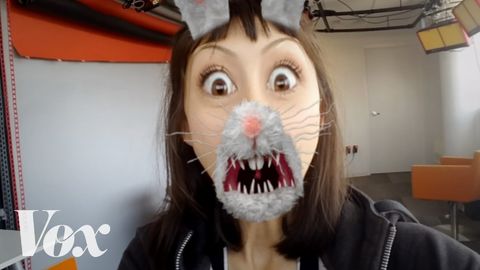 How Snapchat's filters detect your face