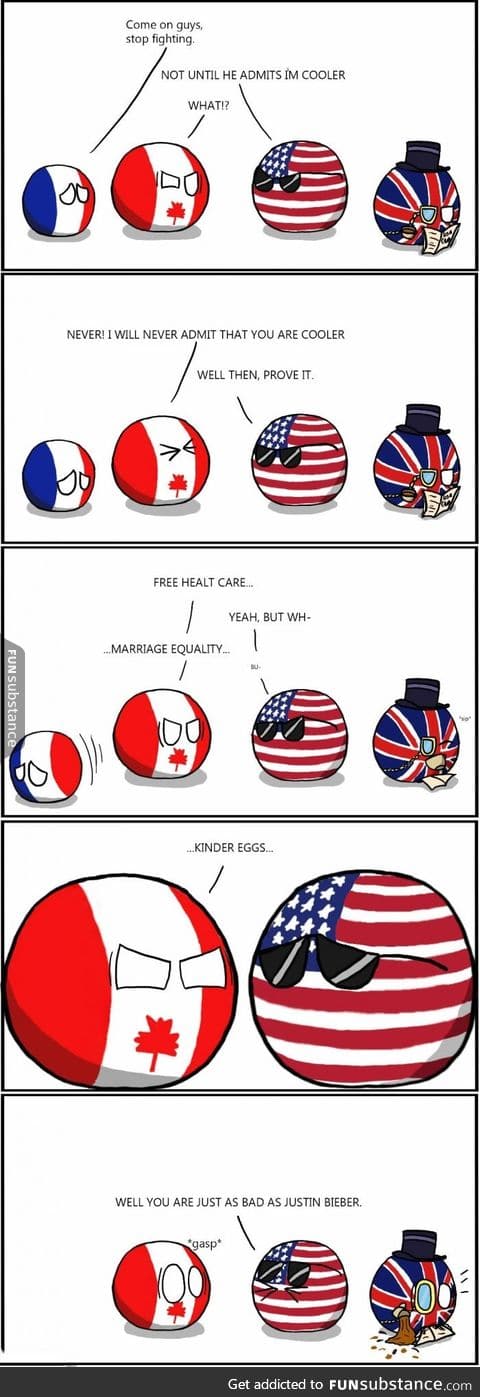 Canada is cool, pun intended