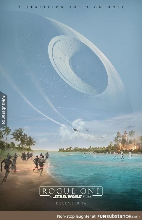 Official rogue one: A star wars story poster