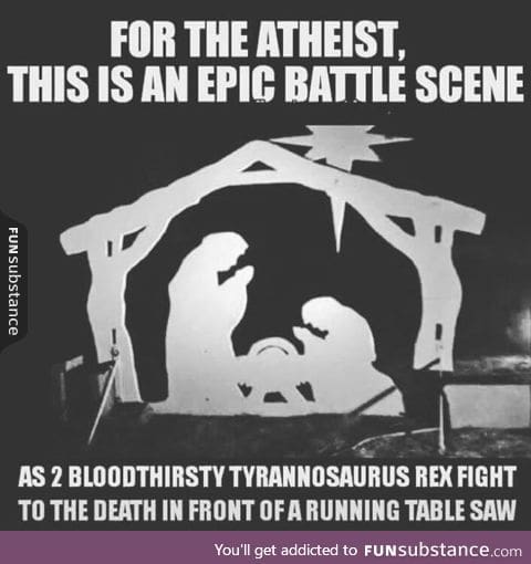 Atheists see things a bit differently
