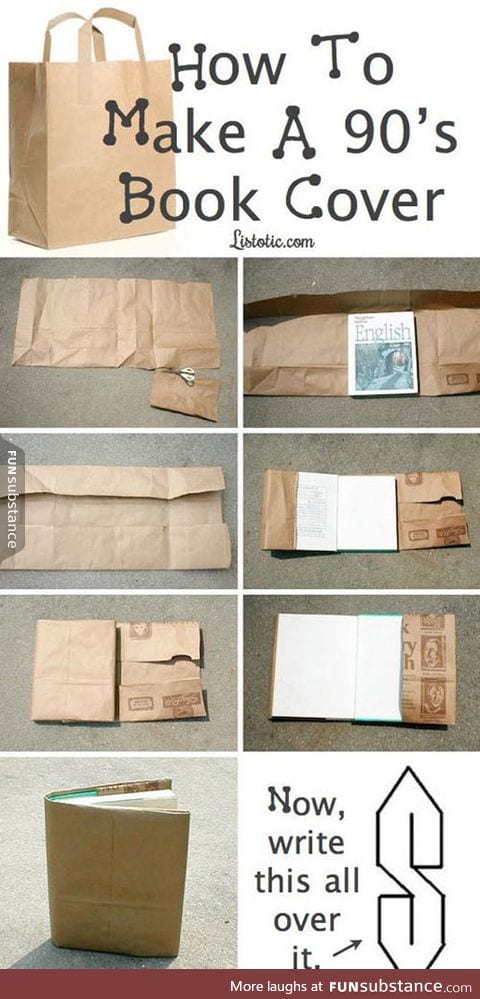 How to make a 90s book cover