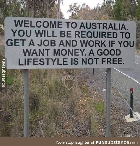 Australia is playing no games, straight to the point