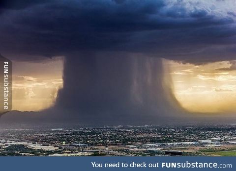 Microburst in Phoenix. Photo taken by a news helicopter